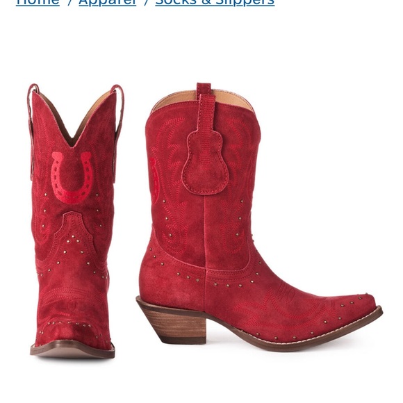 dingo Shoes - Dingo - Hallmark Grand Ole Opry Red Western Cowboy / Cowgirl Boots, NIB, Size 9